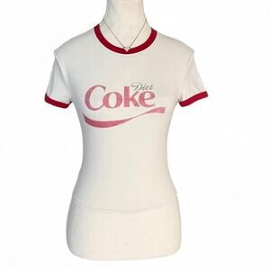 Abercrombie & Fitch Diet Coke baby tee red Diet Coke Size XS